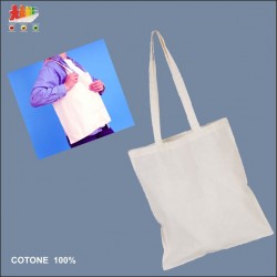 Borsa cotone 100%  con...