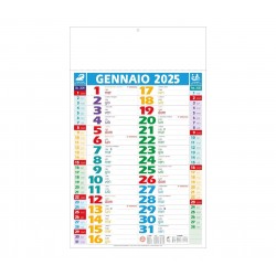 Calendario Olandese colorato