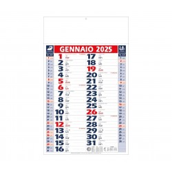 Calendario Olandese blu e...