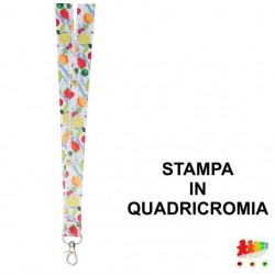 lanyard personalizzato in...